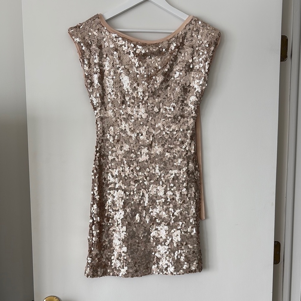 Sequin Sleeveless Dress